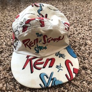 1992 vintage MTV Ren & Stimpy cap hat
